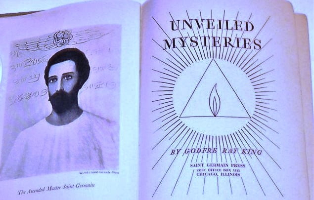 Unveiled Mysteries. Ed. 1935. By Godfre Ray King.